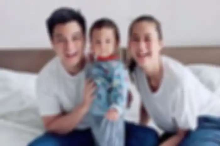Keluarga Paula Verhoeven dan Baim Wong.
