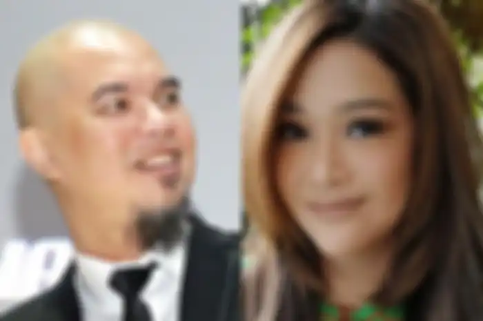 Kolase Foto Maia Estianty dan Ahmad Dhani