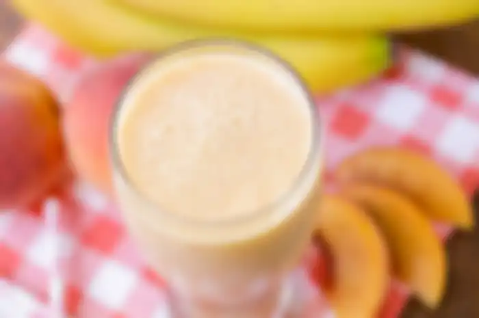 Jus pisang dan yoghurt
