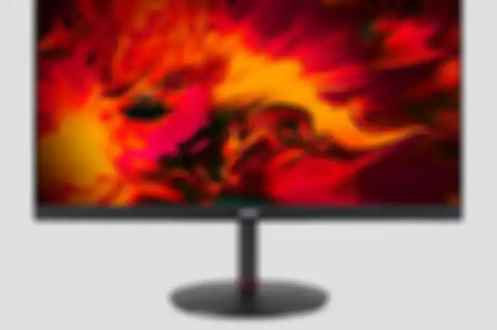 Monitor Acer Nitro XV252Q F nampak depan