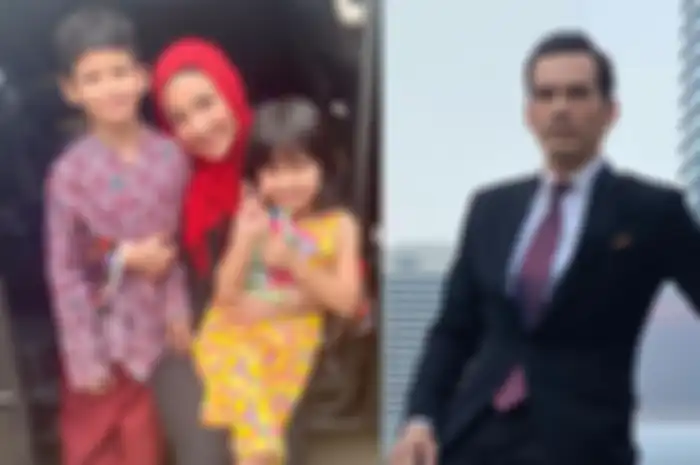 Kebersamaan Tsania Marwa dan kedua anak hasil pernikahannya dengan Atalarik Syach