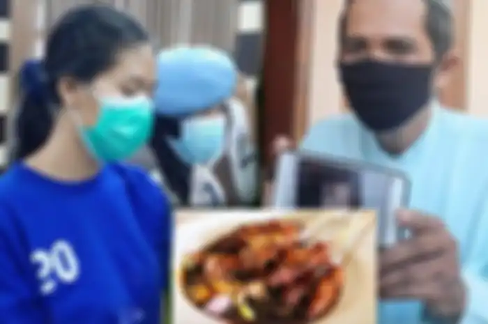 Terdakwa kasus sate sianida Nani Apriliani Nurjaman (25) di Mapolres Bantul