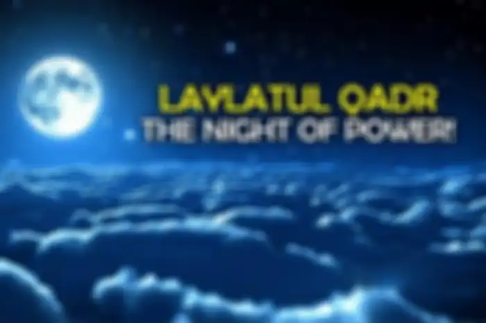 Malam seribulan, lailatul qadar.