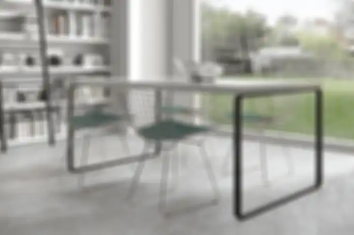 Rumah minimalis bertambah elegan dengan lantai homogeneous tile unpolish warna semen.