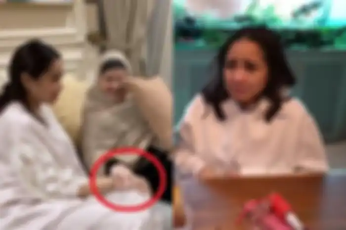 Ibunda Fadil Jaidi salah fokus dengan cincin Nagita Slavina