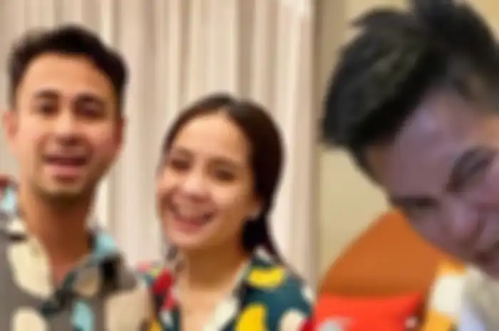 Raffi ahmad, Nagita Slavina dan Baim Wong.