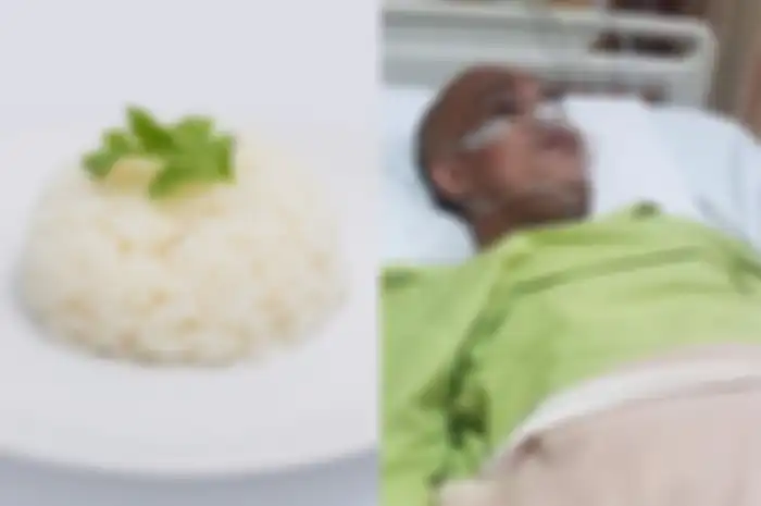 Foto makanan penyebab diabetes, penyakit yang merenggut nyawa komedian kondang Sapri Pantun. Salah satunya, nasi yang mengandung karbohidrat tinggi.