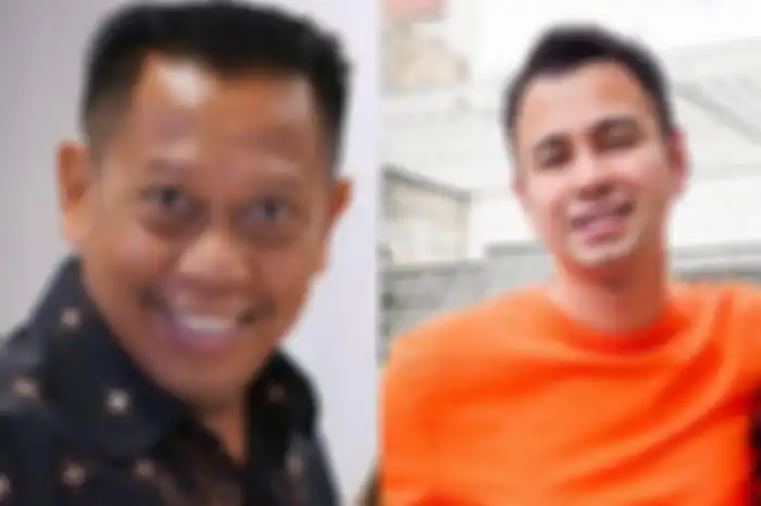 Kolase foto Tukul Arwana dan Raffi Ahmad