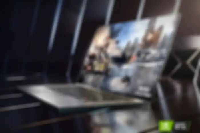 Ilustrasi Nvidia RTX 3050 series di laptop gaming