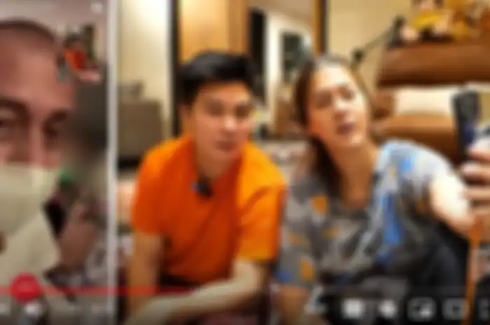 Paula Verhoeven dan Baim Wong sat video call dengan orangtua Paula