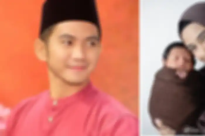 Rizki DA, Nadya Mustika Rahayu, dan anaknya