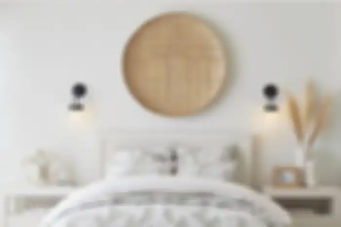 Round Bamboo Wall Art