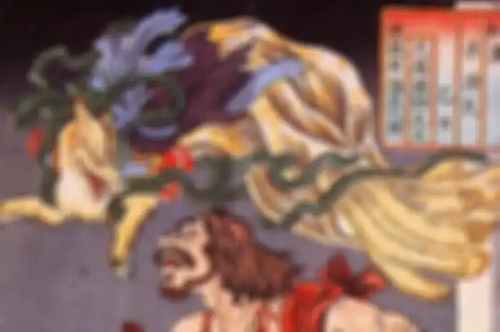 Pangeran Hanzoku diteror oleh Kitsune.