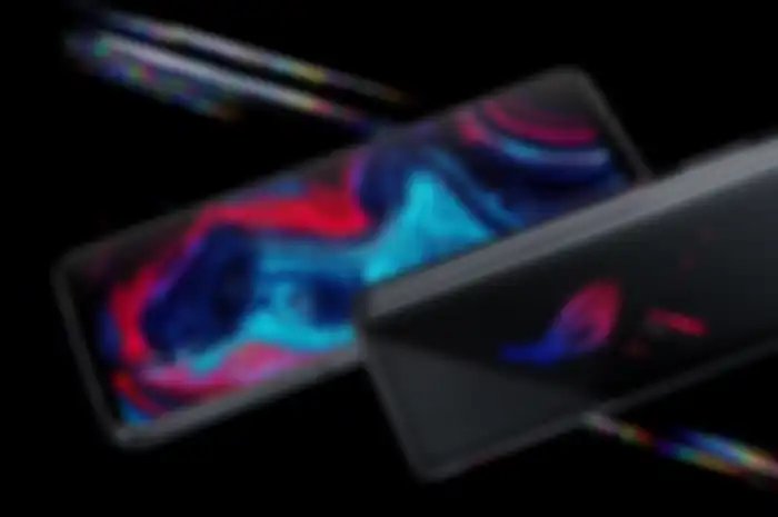 Ilustrasi smartphone ASUS ROG Phone 5