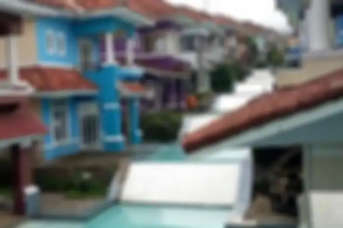 Villa dengan kolam renang bertingkat