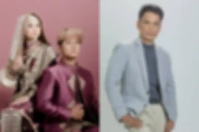 Kolase Foto Lesti Kejora, Rizky Billar dan Ayah Lesti