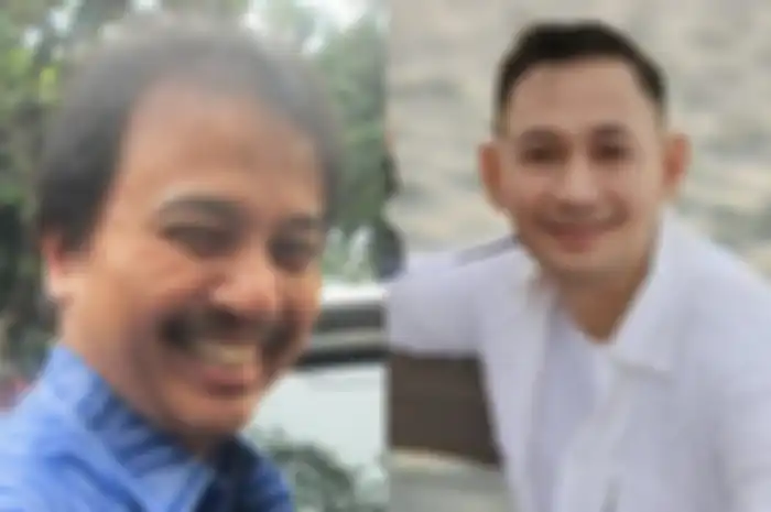 Lucky Alamsyah dan Roy Suryo