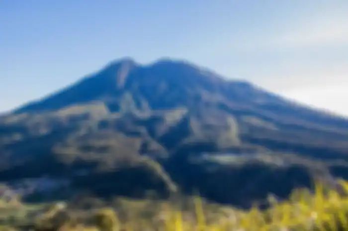 Illustrasi Pemandangan Gunung Lawu