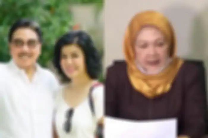 Wanita berhijab ini mengaku istri sah pertama Hotma Sitompul