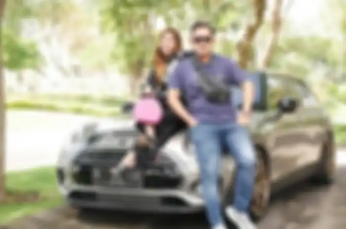 Pasangan Crazy Rich Malang, Gilang Widya Pramana dan Shandy Purmanasari.