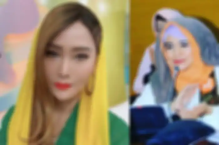 kolase foto Inul Daratista dan Neno Warisman