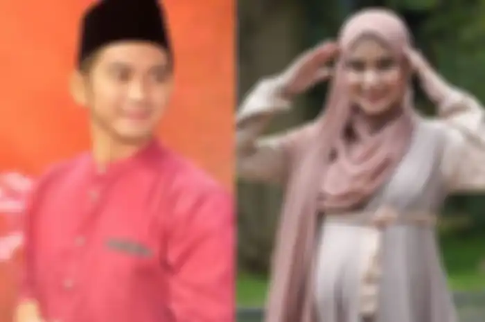 Rizki DA dan Nadya Mustika saat hamil.
