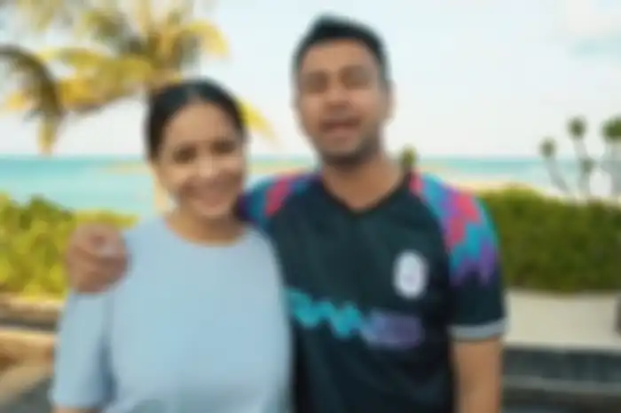 Raffi Ahmad dan Nagita Slavina saat sedang berlibur ke Pulau Dewata