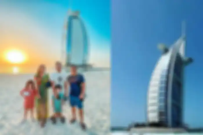 Anang dan Ashanty menginap di hotel mewah bintang 7 Burj Al Arab