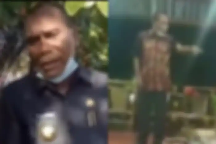  Foto Bupati Alor Amon Djobo menunjuk-nunjuk dua staf Menteri Sosial Tri Rismaharini viral di media sosial. 