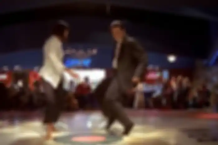 John Travolta dan Uma Thurman di Pulp Fiction