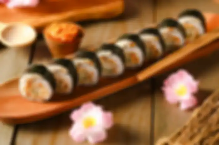 menu sushi geprek Ayam Keprabon