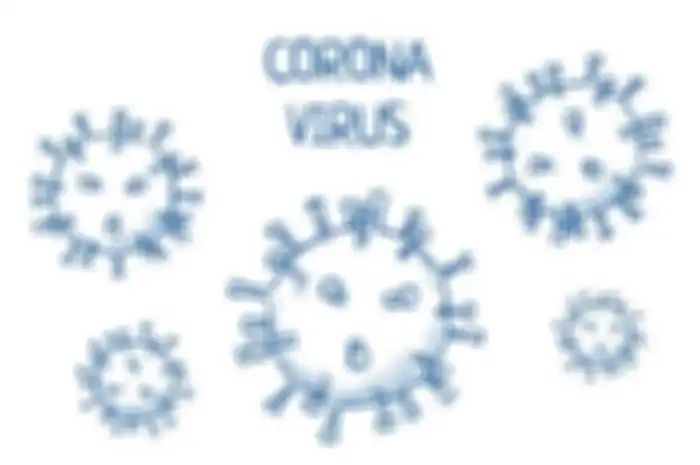 Ilustrasi virus corona, Covid-19  