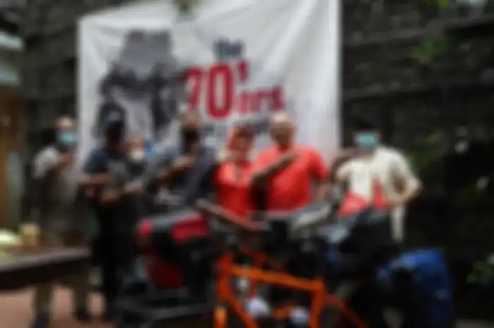 Romantisnya Suami Istri Berusia 70-an Rayakan Umur Senja dengan Bersepeda dari Aceh ke Lampung