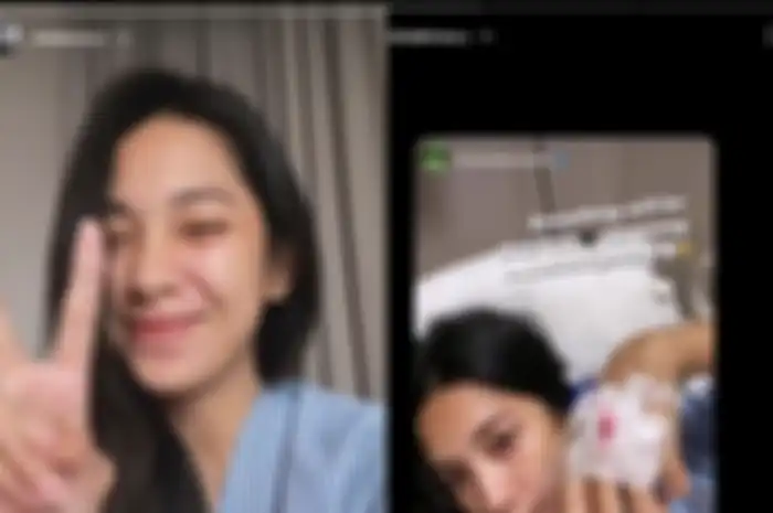 Tangkapan layar Instagram Story Dinda Kirana.