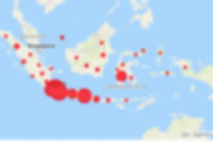 Ilustrasi Zona merah di Indonesia minggu ini paska libur leberan 2021.