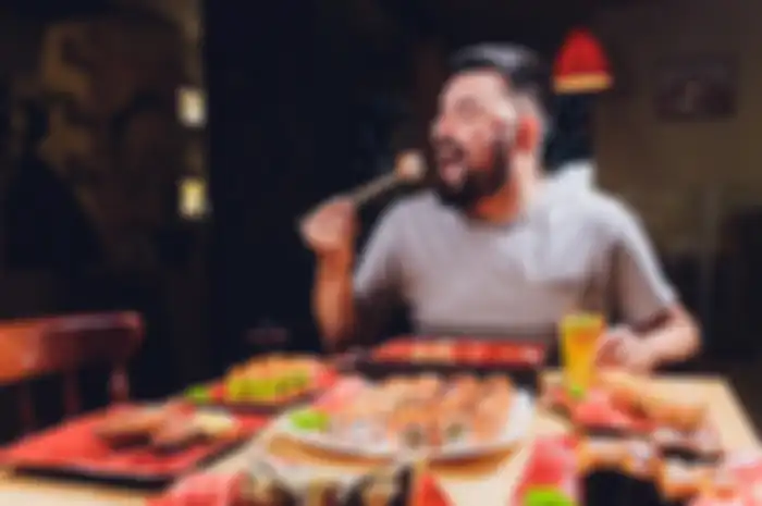ilustrasi makan