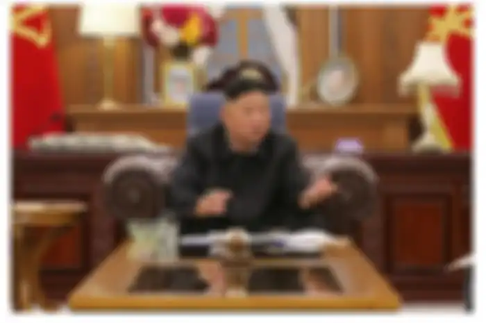 Kim Jong Un terlihat lebih kurus.