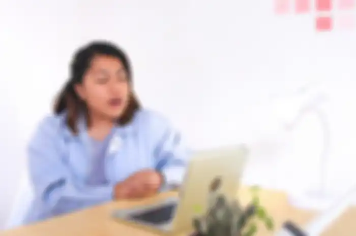 Ilustrasi interview kerja secara virtual