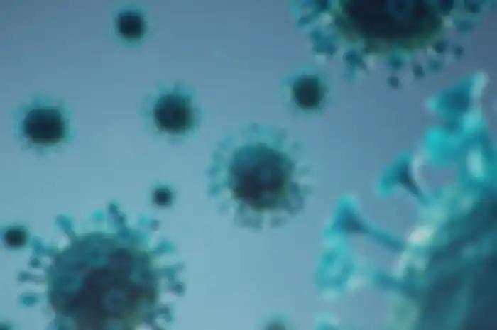 Ilustrasi virus corona