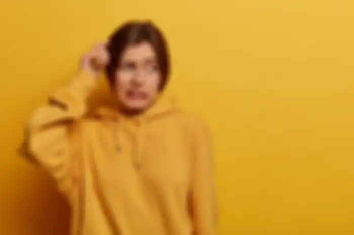 Ilustrasi gigi kuning