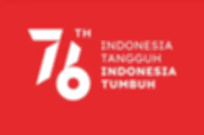 Logo HUT RI Ke-76