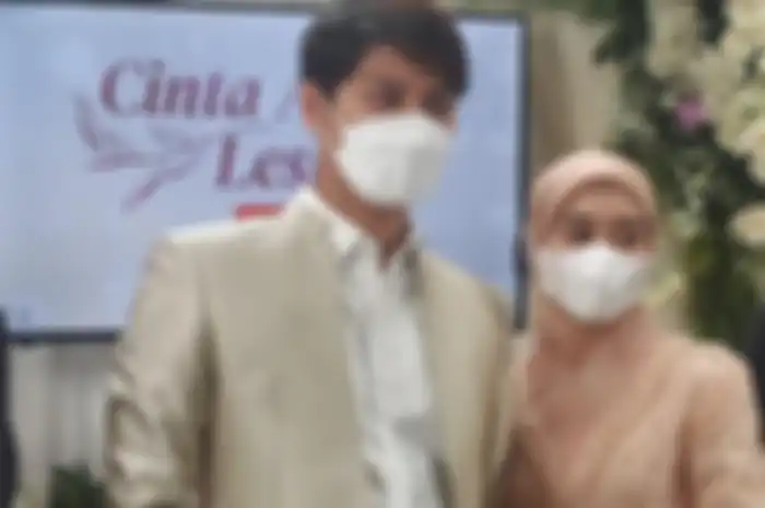 Rizky Billar dan Lesti Kejora saat ditemui di Kebayoran, Jakarta Selatan, Rabu (23/6/2021). 