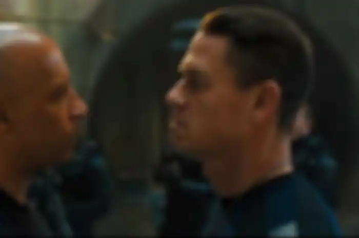 Vin Diesel (Kiri) & John Cena (Kanan)