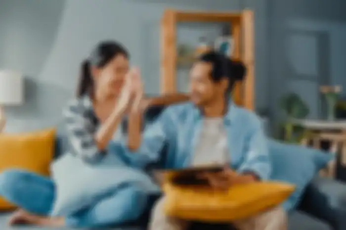 Ilustrasi pasangan suami istri 