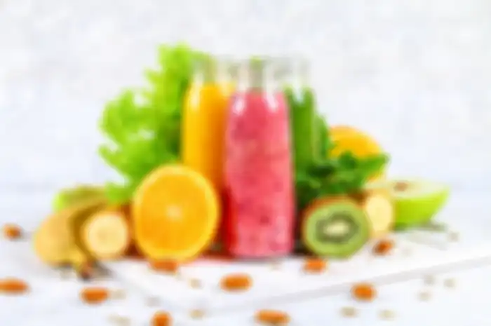ilustrasi jus buah