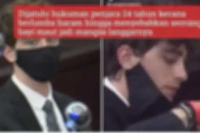 Pria ini dijatuhi hukuman karena terbukti bersalah, netizen malah membela dengan alasan paras tampannya