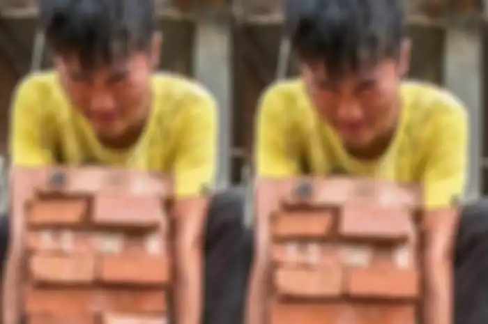 Ma seorang mahasiswa kedokteran yang harus rela nyambi jadi kuli bangunan usai adiknya terkena leukimia