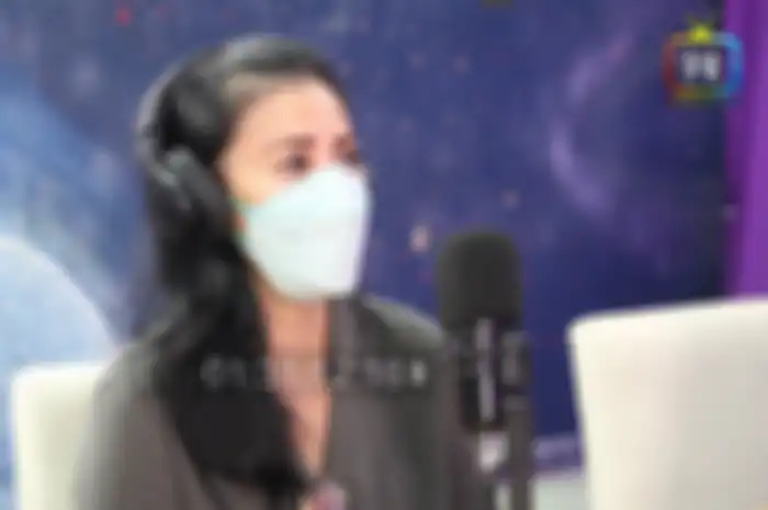 Bunga Sophia saat berbincang dengan Komnas TV Anak.