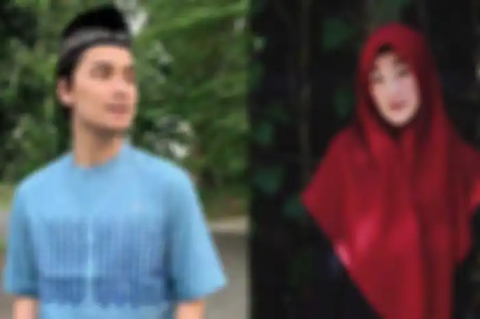 Kolase foto Alvin Faiz dan Larissa Chou