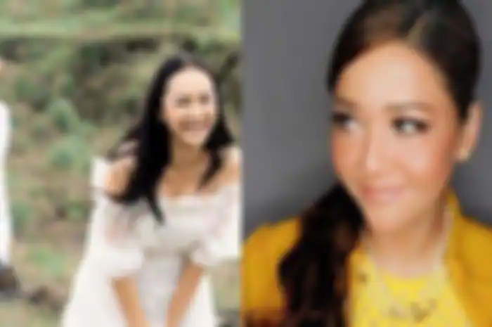Kolase foto Kalina Ocktarany dan Maia Estianty